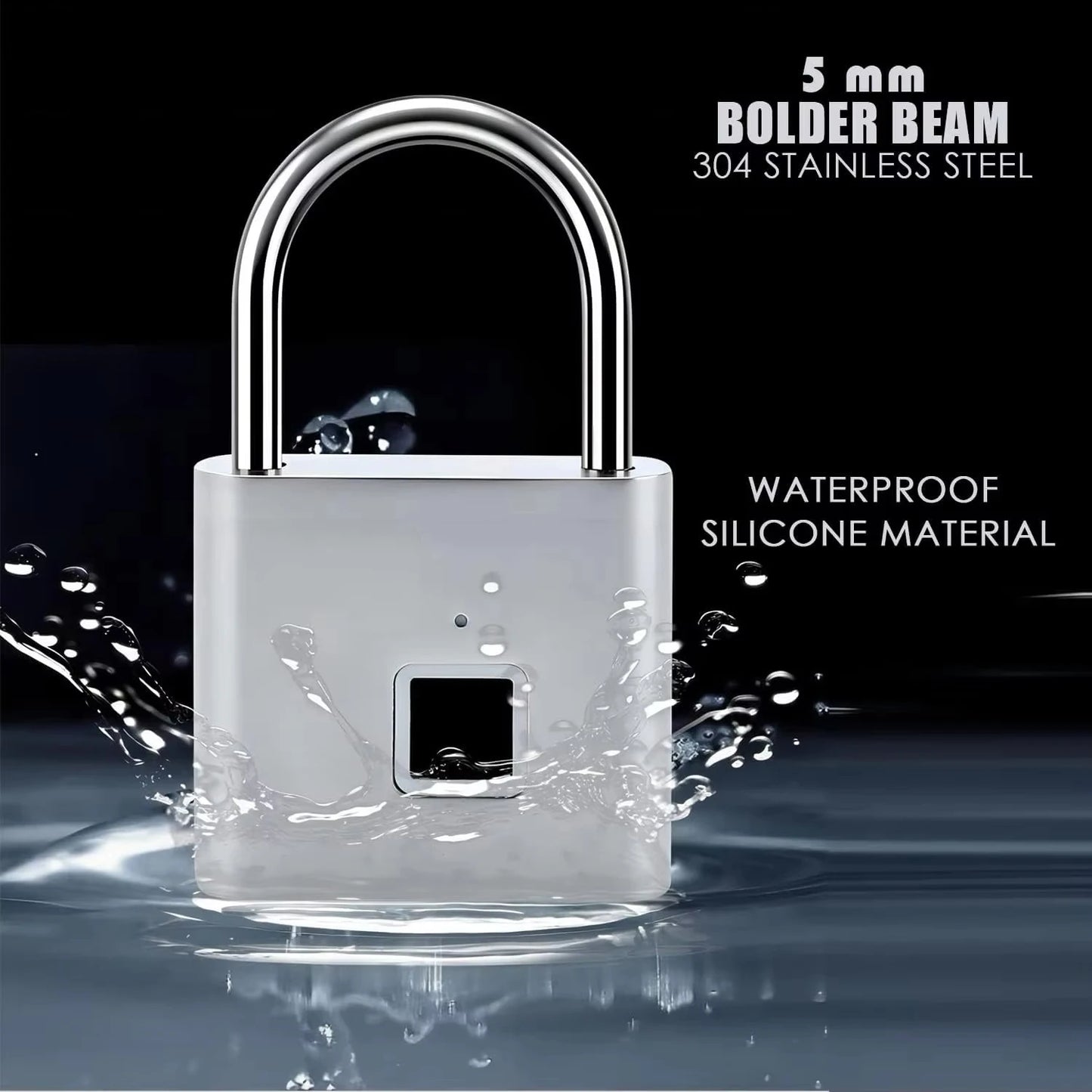 fingerprint padlock
