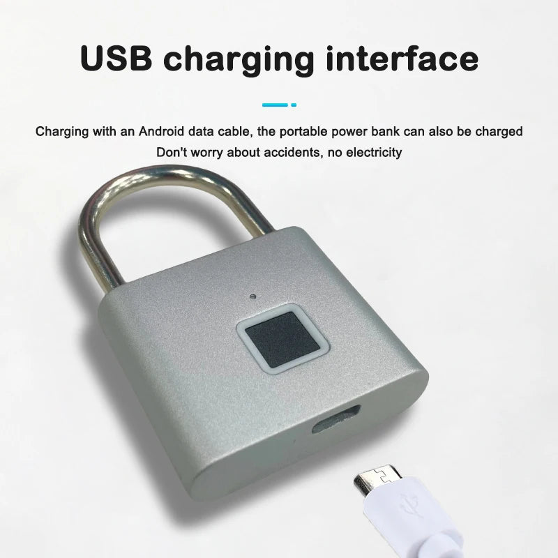 fingerprint padlock