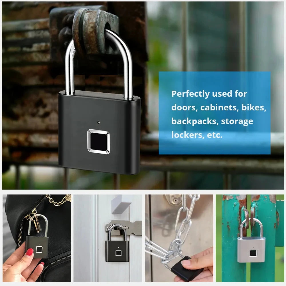 fingerprint padlock