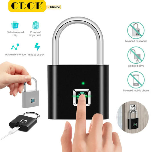 fingerprint padlock